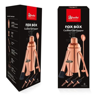 Barsæt 8 stk kobber