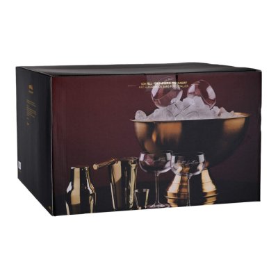 Champagnekøler forgyldt 10 liter