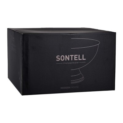 Champagnekøler gun metal 10 liter